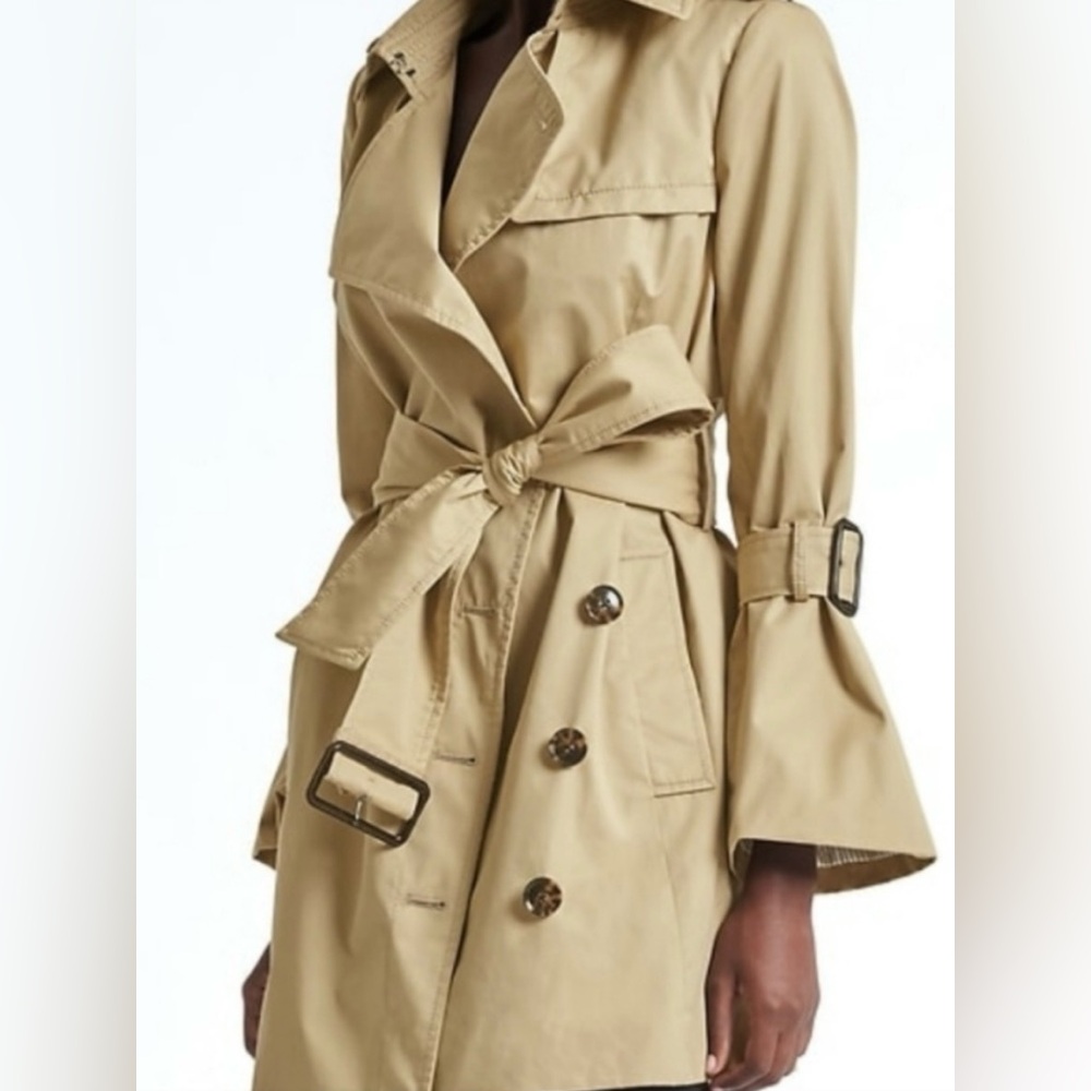 Banana Republic Tan Trench Coat